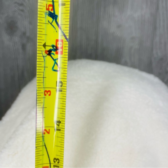 Large 16 inch ghost plush throw pillow weighted Sherpa material Halloween fall - Picture 4 of 9